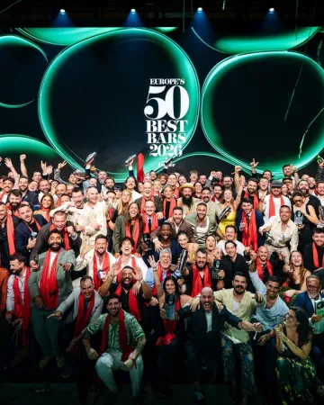 Europe's 50 Best Bars 2026: Ελληνικός θρίαμβος με το Line Athens στο Νο1 και έξι μπαρ στη λίστα