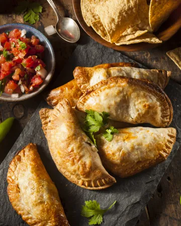 Empanadas (εμπανάδας) με μοσχαρίσιο κιμά