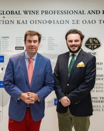 Κωνσταντίνος Λαζαράκης και Romané Basset: Εκπαίδευση στο κρασί και νέες επαγγελματικές ευκαιρίες για νέους ανέργους