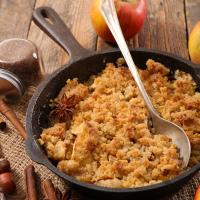 Apple crumble