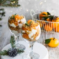 Trifle με κουραμπιέδες