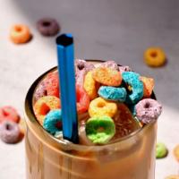 Cereal milk latte