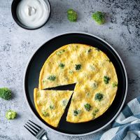 Φριτάτα με μπρόκολο