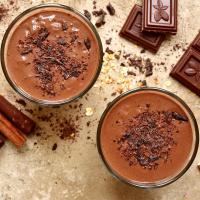 Smoothie με κακάο, μπανάνα και κανέλα