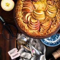 Galette με μήλα και φυστικοβούτυρο 