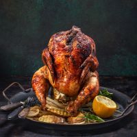 Γλυκό και πικάντικο κοτόπουλο με μπίρα