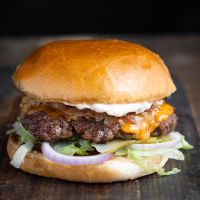 Smashed burger