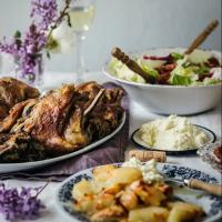 Αρνί στον φούρνο με πατάτες