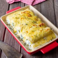 Κανελόνια με κοτόπουλο