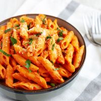 Πέννες αλά βότκα (Penne alla vodka) 