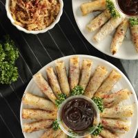 Συνταγή για ρολλάκια μουσαχάν (musakhan rolls) από την Παλαιστίνη