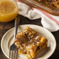 Βread and butter pudding 