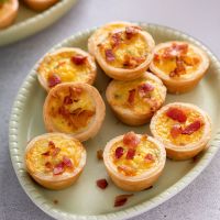 Κις λορέν με γραβιέρα και ζαμπόν