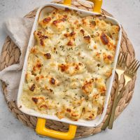 Mac 'n' cheese με κουνουπίδι