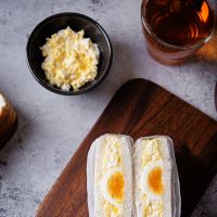 Sando sandwich με αυγό