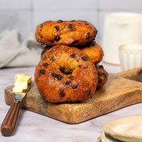 Bagels με σοκολάτα