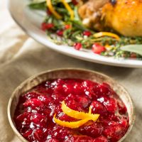 Cranberry sauce