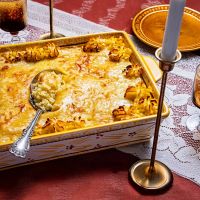 Πουρές πατάτας στο φούρνο