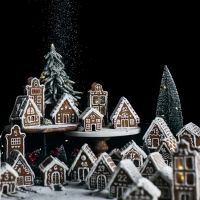 Χριστουγεννιάτικο ημερολόγιο από gingerbread