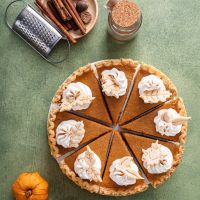 Αμερικάνικη κολοκυθόπιτα (pumpkin pie)