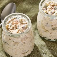 Overnight oats με αχλάδι