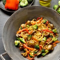 Noodles με λαχανικά