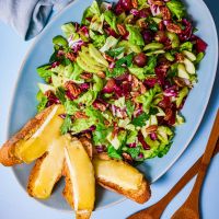 Σαλάτα Waldorf με βινεγκρέτ μηλίτη