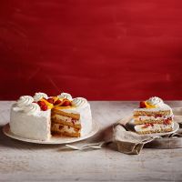 Τούρτα με ΓΙΩΤΗΣ Crème και φρούτα του δάσους