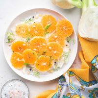 Σαλάτα με φινόκιο και πορτοκάλι