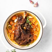 Αρνίσιο χεράκι στο φούρνο