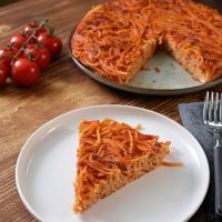 Ομελέτα με ζυμαρικά που περίσσεψαν