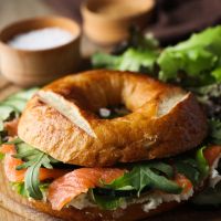 Lox bagel