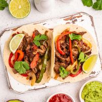 Fajitas με μοσχάρι