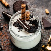 Παγωτό γιαούρτι με Oreo