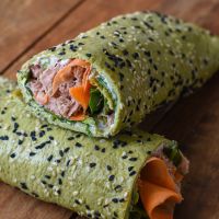 Πρωτεϊνικό wrap από αυγό και αβοκάντο 