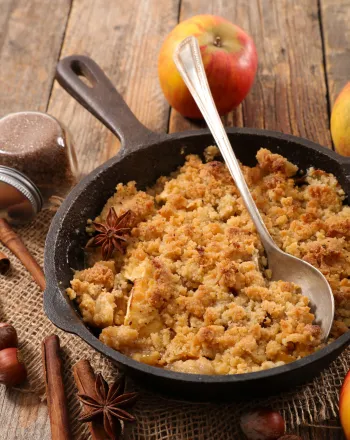 Apple crumble