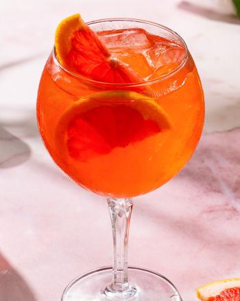 Aperol Spritz με γκρέιπφρουτ