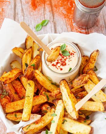Οι τέλειες τηγανητές πατάτες στο air fryer Τηγανητές πατάτες στο air fryer
