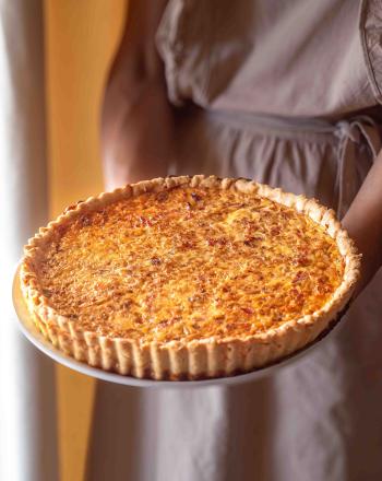 Κλασική κις λορέν (Quiche Lorraine) βήμα - βήμα Κις Λορέν (Quiche Lorraine)