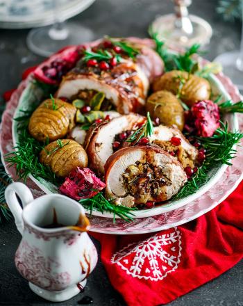 Γιορτινές συνταγές για ρολό