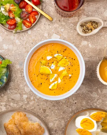 Σούπα salmorejo από την Ισπανία