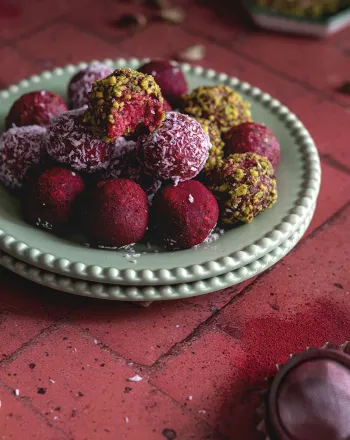Energy balls με παντζάρι