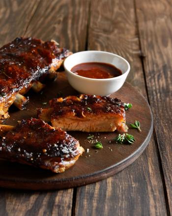 Καραμελωμένα spare ribs Spare ribs