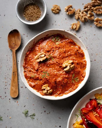 Συνταγή για μουχαμάρα (muhammara)