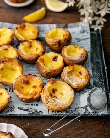 Πορτογαλικά ταρτάκια pastel de nata 