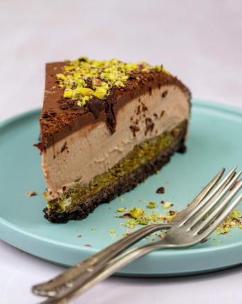 Dubai chocolate cheesecake