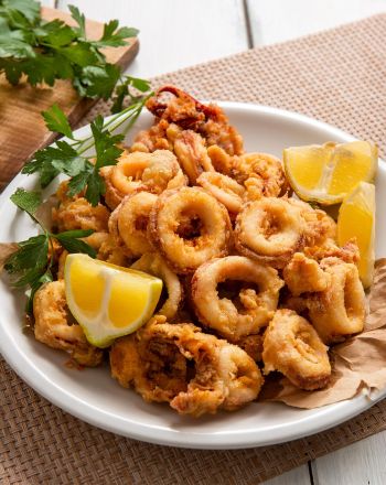 Καλαμαράκια στο air fryer