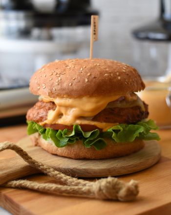 Burger κοτόπουλο