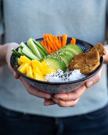 Poke bowl με tofu