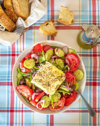 The perfect Greek salad (Horiatiki)